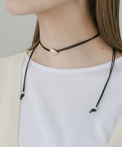 SMELLY / スメリー ネックレス・ペンダント・チョーカー | メタルトップダブルコードチョーカー | 詳細4