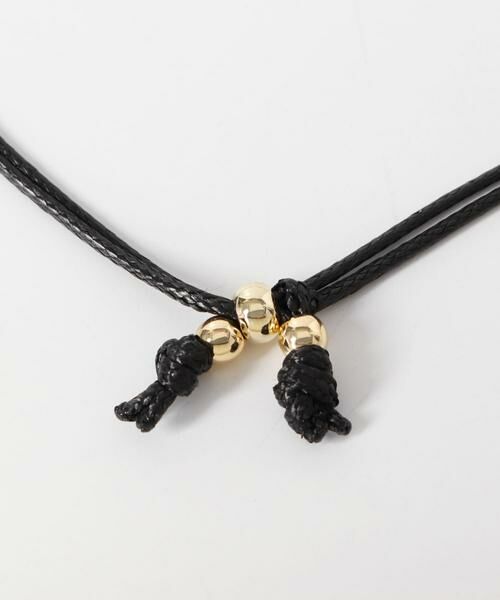 SMELLY / スメリー ネックレス・ペンダント・チョーカー | メタルトップダブルコードチョーカー | 詳細7