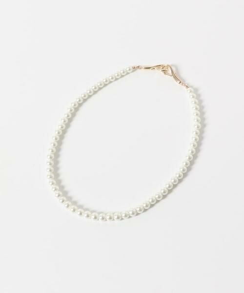 SMELLY / スメリー ネックレス・ペンダント・チョーカー | パールメタルフックネックレス | 詳細4