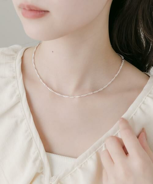 SMELLY / スメリー ネックレス・ペンダント・チョーカー | ボールスネークチェーンツイストネックレス | 詳細2