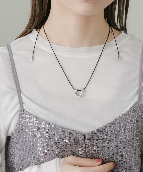 SMELLY / スメリー ネックレス・ペンダント・チョーカー | メタルトップコードチョーカーネックレス | 詳細1