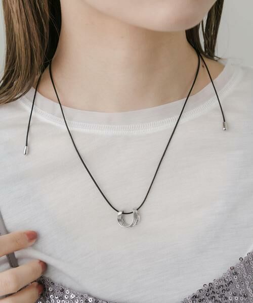 SMELLY / スメリー ネックレス・ペンダント・チョーカー | メタルトップコードチョーカーネックレス | 詳細3