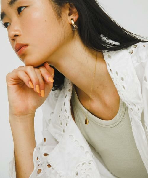 SMELLY / スメリー ネックレス・ペンダント・チョーカー | ステンレスオーバルトップネックレス | 詳細6