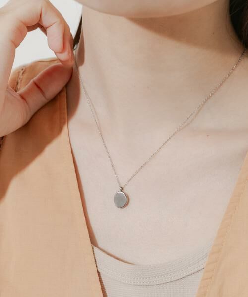 SMELLY / スメリー ネックレス・ペンダント・チョーカー | ステンレスオーバルトップネックレス | 詳細15