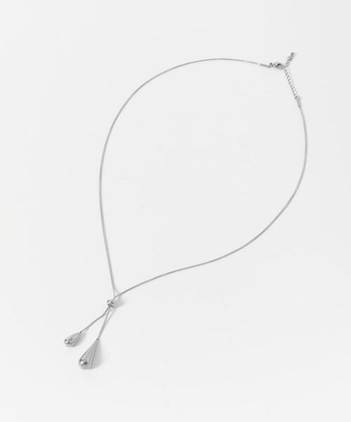 SMELLY / スメリー ネックレス・ペンダント・チョーカー | ステンレスドロップスライドネックレス | 詳細6