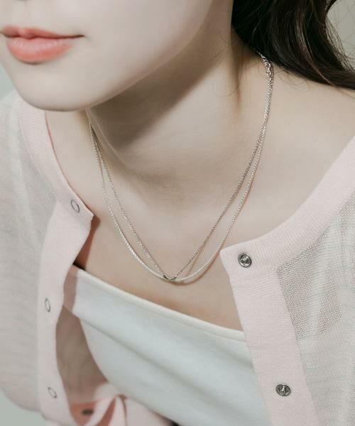 SMELLY / スメリー ネックレス・ペンダント・チョーカー | シンプルトップ2セットネックレス | 詳細1