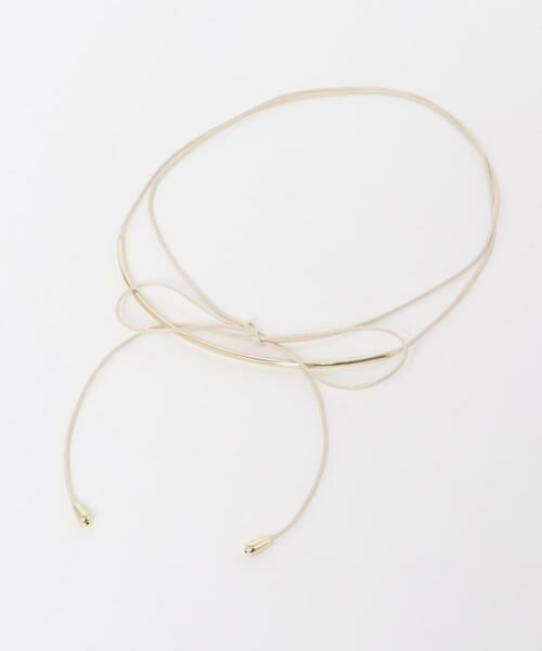 SMELLY / スメリー ネックレス・ペンダント・チョーカー | メタルカーブチョーカーネックレス | 詳細5