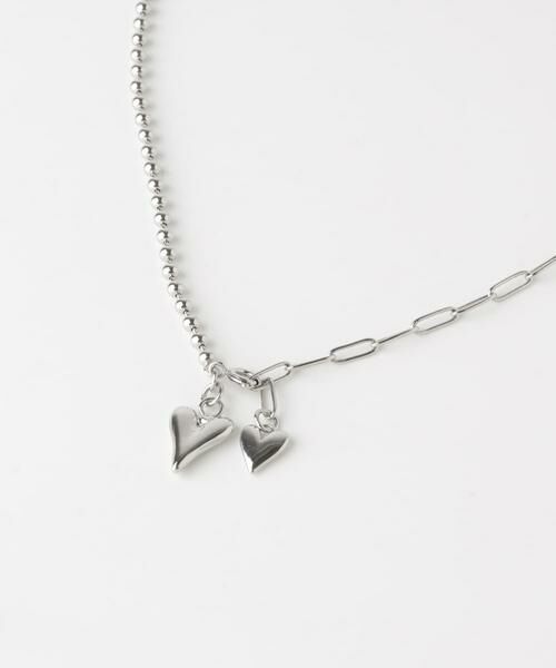 SMELLY / スメリー ネックレス・ペンダント・チョーカー | ハートトップキリカエチェーンネックレス | 詳細6