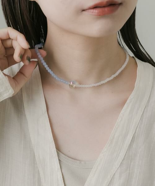 SMELLY / スメリー ネックレス・ペンダント・チョーカー | クリアトップビーズネックレス | 詳細3