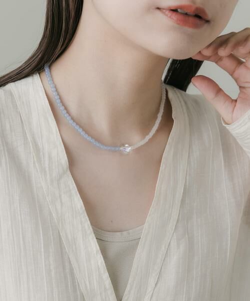 SMELLY / スメリー ネックレス・ペンダント・チョーカー | クリアトップビーズネックレス | 詳細4