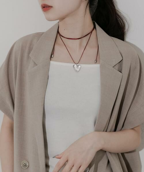 SMELLY / スメリー ネックレス・ペンダント・チョーカー | トップハートカラーコードネックレス | 詳細1