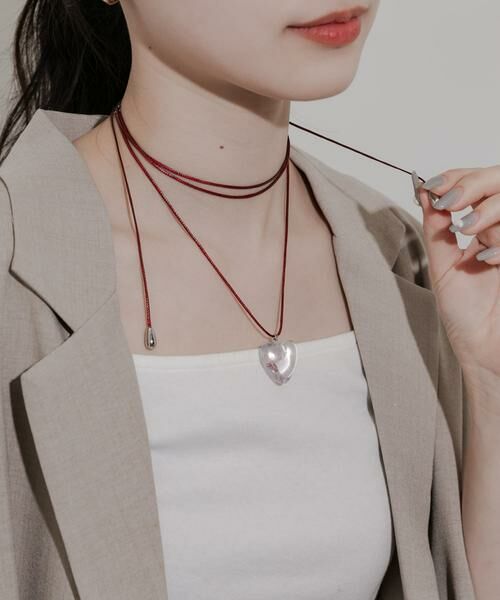 SMELLY / スメリー ネックレス・ペンダント・チョーカー | トップハートカラーコードネックレス | 詳細2