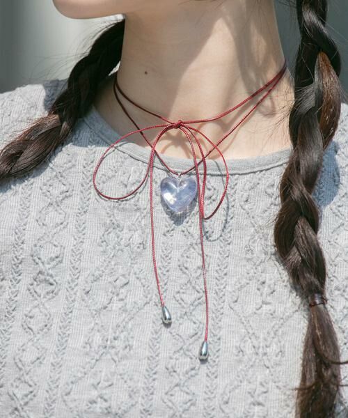 SMELLY / スメリー ネックレス・ペンダント・チョーカー | トップハートカラーコードネックレス | 詳細4