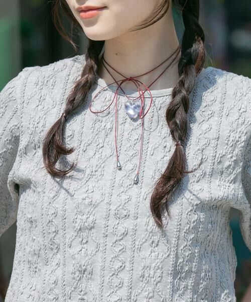 SMELLY / スメリー ネックレス・ペンダント・チョーカー | トップハートカラーコードネックレス | 詳細5