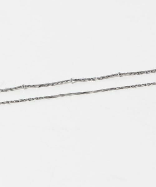 SMELLY / スメリー ネックレス・ペンダント・チョーカー | ステンレスボールツイストレイヤードネックレス | 詳細5