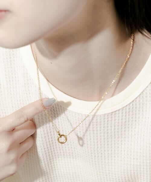 SMELLY / スメリー ネックレス・ペンダント・チョーカー | ステンレストップダブルチェーンネックレス | 詳細1