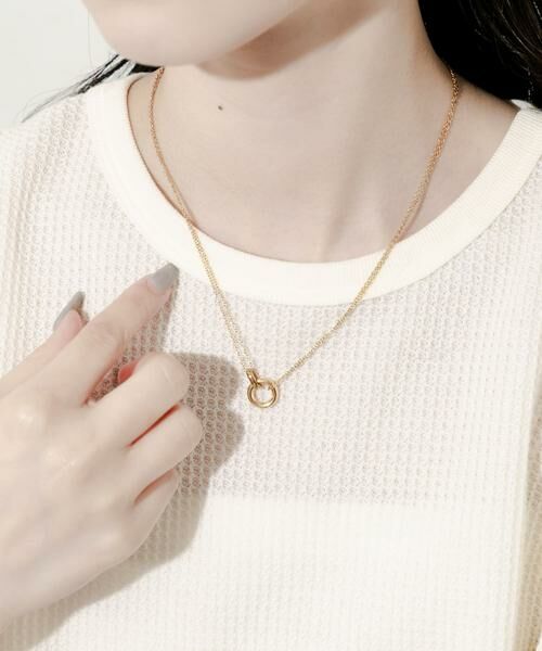 SMELLY / スメリー ネックレス・ペンダント・チョーカー | ステンレストップダブルチェーンネックレス | 詳細2