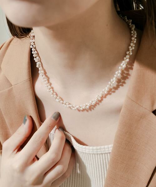 SMELLY / スメリー ネックレス・ペンダント・チョーカー | パールチェーンマンテルネックレス | 詳細2