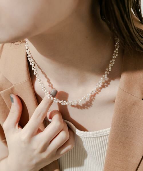 SMELLY / スメリー ネックレス・ペンダント・チョーカー | パールチェーンマンテルネックレス | 詳細3