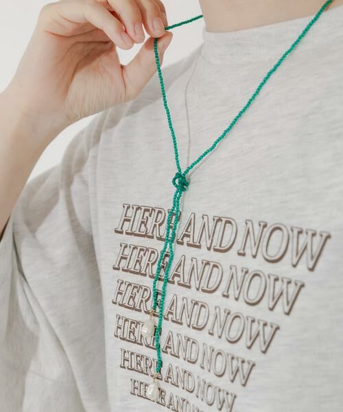 SMELLY / スメリー ネックレス・ペンダント・チョーカー | カラービーズパールトップネックレス | 詳細2