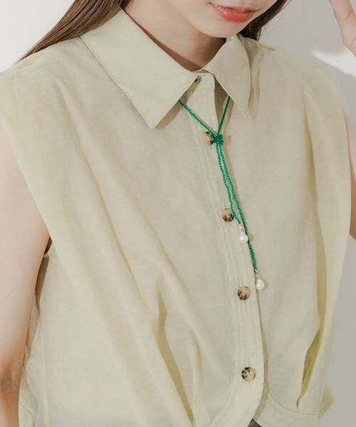 SMELLY / スメリー ネックレス・ペンダント・チョーカー | カラービーズパールトップネックレス | 詳細6