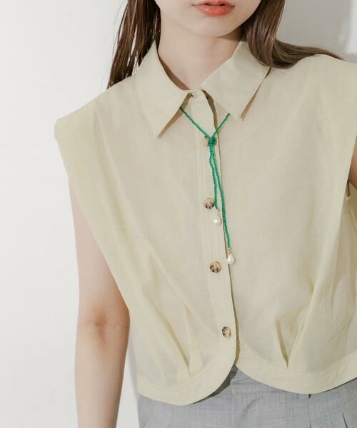 SMELLY / スメリー ネックレス・ペンダント・チョーカー | カラービーズパールトップネックレス | 詳細8