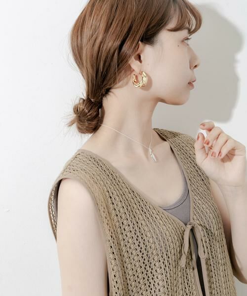 SMELLY / スメリー ネックレス・ペンダント・チョーカー | ニュアンスメタルコードネックレス | 詳細4