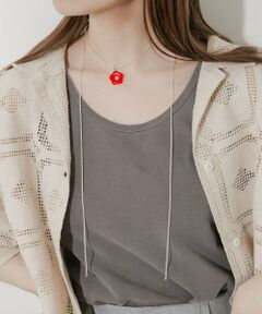 SMELLY / スメリー ネックレス・ペンダント・チョーカー | カラーフラワートップコードネックレス