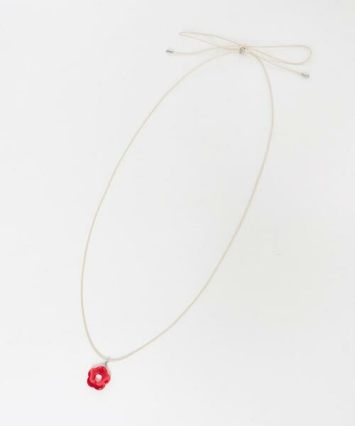 SMELLY / スメリー ネックレス・ペンダント・チョーカー | カラーフラワートップコードネックレス | 詳細10