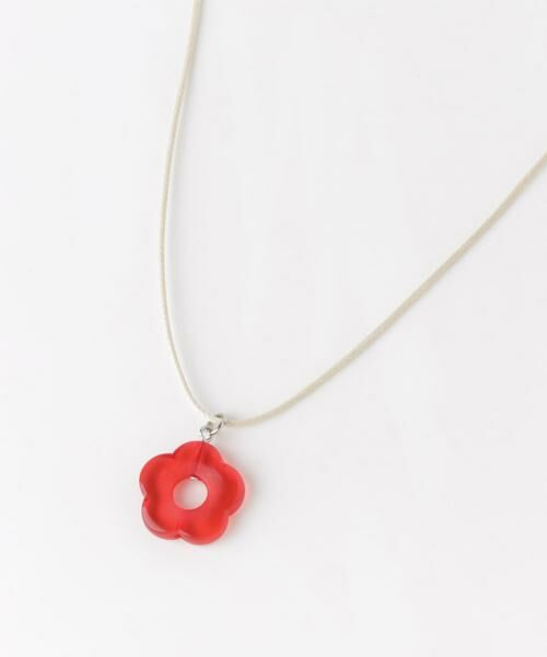 SMELLY / スメリー ネックレス・ペンダント・チョーカー | カラーフラワートップコードネックレス | 詳細8