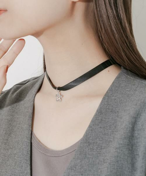 SMELLY / スメリー ネックレス・ペンダント・チョーカー | メタルミニフラワーチョーカー | 詳細1