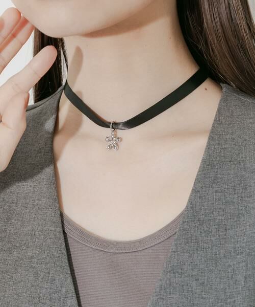 SMELLY / スメリー ネックレス・ペンダント・チョーカー | メタルミニフラワーチョーカー | 詳細2