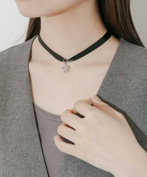 SMELLY / スメリー ネックレス・ペンダント・チョーカー | メタルミニフラワーチョーカー | 詳細3