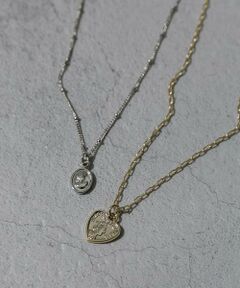 SMELLY / スメリー ネックレス・ペンダント・チョーカー | ハートコイン2セットネックレス