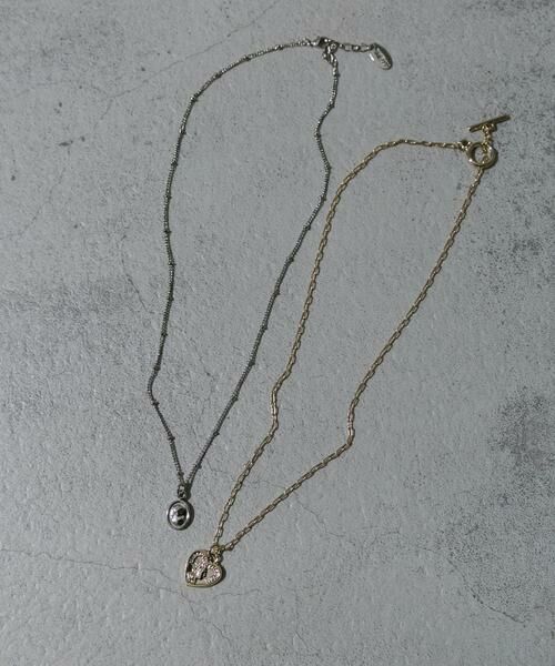 SMELLY / スメリー ネックレス・ペンダント・チョーカー | ハートコイン2セットネックレス | 詳細2