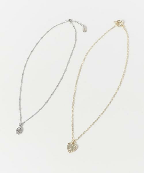 SMELLY / スメリー ネックレス・ペンダント・チョーカー | ハートコイン2セットネックレス | 詳細6
