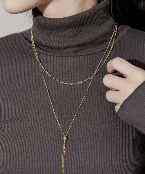 SMELLY / スメリー ネックレス・ペンダント・チョーカー | ボールスライドメタルチェーン2セットネックレス | 詳細2