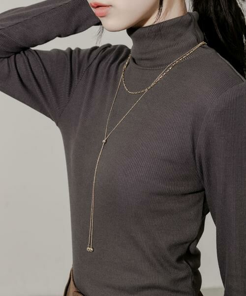 SMELLY / スメリー ネックレス・ペンダント・チョーカー | ボールスライドメタルチェーン2セットネックレス | 詳細3