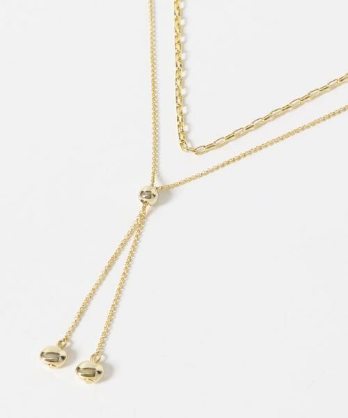 SMELLY / スメリー ネックレス・ペンダント・チョーカー | ボールスライドメタルチェーン2セットネックレス | 詳細5