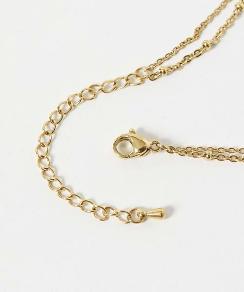 SMELLY / スメリー ネックレス・ペンダント・チョーカー | ステンレスミニボール2レイヤードネックレス | 詳細3