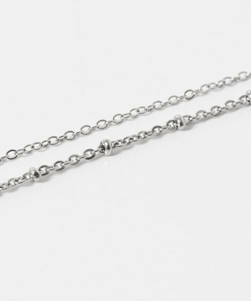 SMELLY / スメリー ネックレス・ペンダント・チョーカー | ステンレスミニボール2レイヤードネックレス | 詳細9