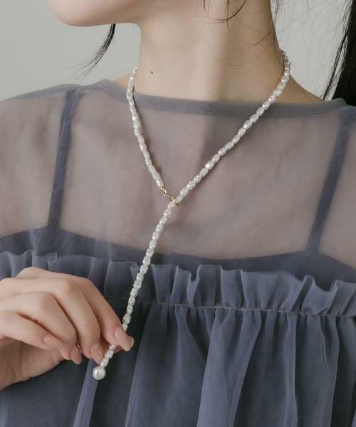 SMELLY / スメリー ネックレス・ペンダント・チョーカー | ランダムパールマルチYネックレス | 詳細2