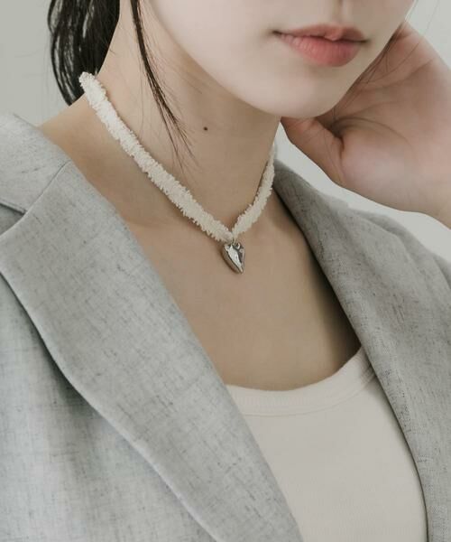 SMELLY / スメリー ネックレス・ペンダント・チョーカー | ハートトップフリンジネックレス | 詳細2