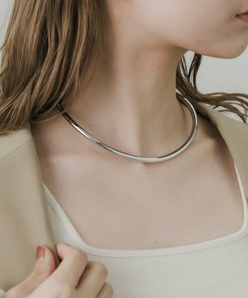 SMELLY / スメリー ネックレス・ペンダント・チョーカー | ラウンドフォルムネックカフ | 詳細2