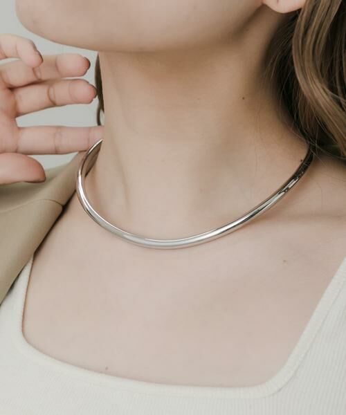 SMELLY / スメリー ネックレス・ペンダント・チョーカー | ラウンドフォルムネックカフ | 詳細4
