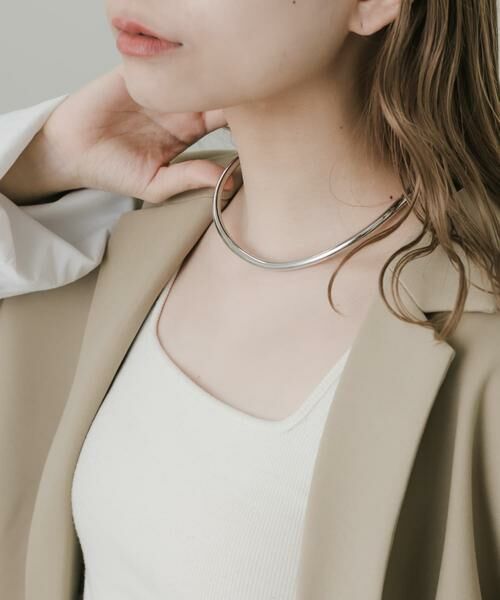 SMELLY / スメリー ネックレス・ペンダント・チョーカー | ラウンドフォルムネックカフ | 詳細5