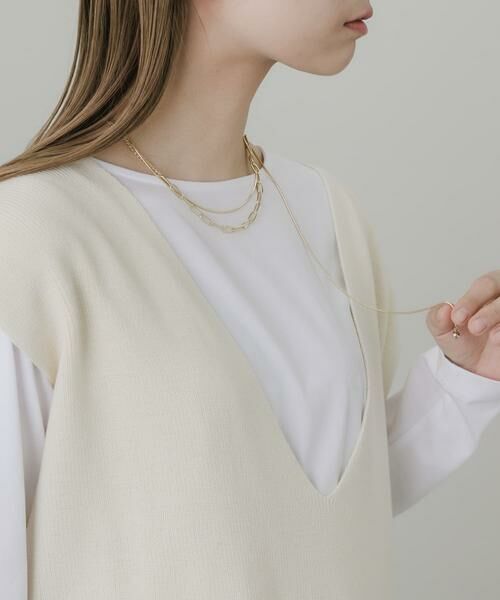 SMELLY / スメリー ネックレス・ペンダント・チョーカー | チェーン2レイヤードネックレス | 詳細3