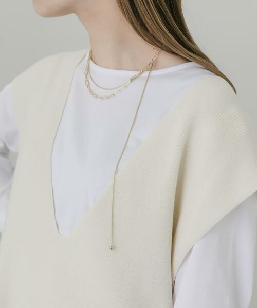 SMELLY / スメリー ネックレス・ペンダント・チョーカー | チェーン2レイヤードネックレス | 詳細5