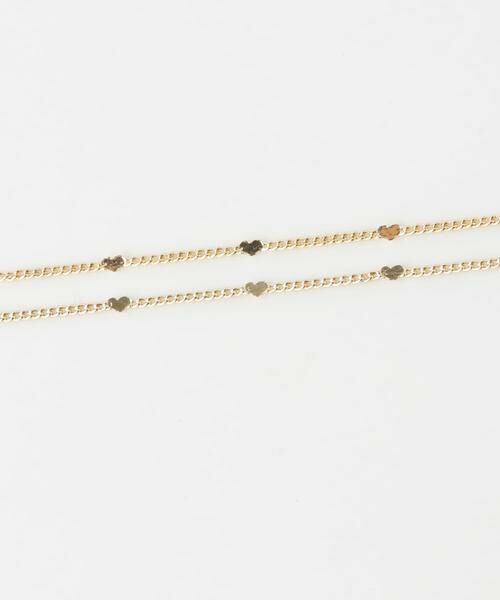 SMELLY / スメリー ネックレス・ペンダント・チョーカー | パールハートチェーンレイヤードネックレス | 詳細5