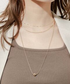 SMELLY / スメリー ネックレス・ペンダント・チョーカー | ボールトップレイヤード2セットネックレス